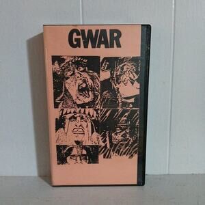 Gwar VHS Live Trenton New Jersey 1988 Metal Punk Rock Concert